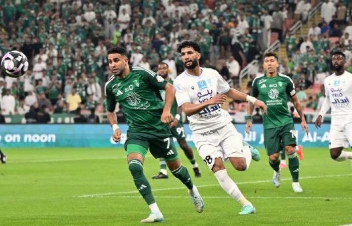 دوري روشن: الاخدود يفرض التعادل الايجابي بهدف لمثله امام الاهلي