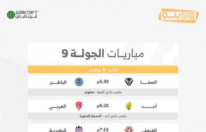 "يلو 9".. الجبلين بنشوة الكأس في مواجهة نيوم