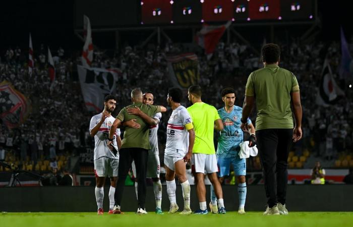 الزمالك ضد البنك الأهلي .. 10 صور تلخص أولى مباريات الأبيض فى الدوري