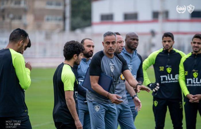 جوزيه جوميز يجدد رفضه انضمام رباعي الزمالك للتدريبات