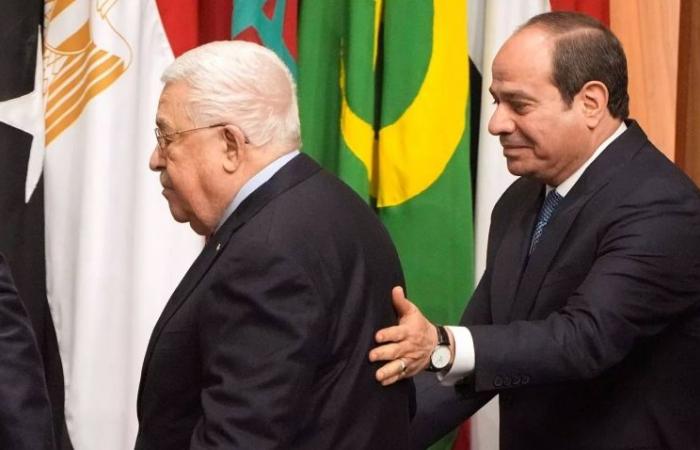 السيسي وعباس يبحثان تطورات الأوضاع فى الأراضي الفلسطينية