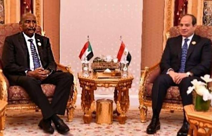 السيسي والبرهان يبحثان تطورات الأوضاع في السودان