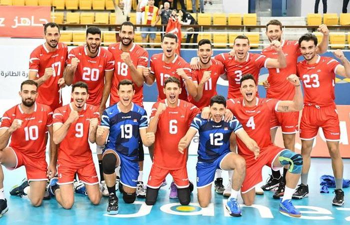 البطولة العربية للكرة الطائرة: المنتخب الوطني يواجه اليوم منتخب البحرين من أجل فك الصدارة