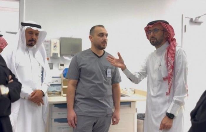 الرئيس التنفيذي لتجمع تبوك الصحي يتفقد سير العمل بمستشفى الملك فهد التخصصي