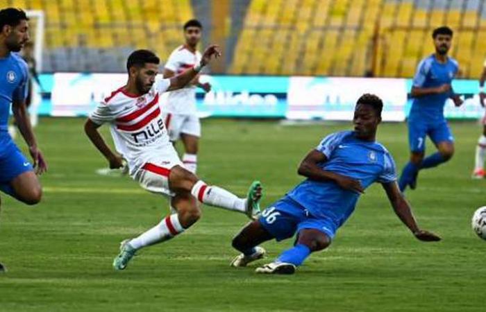 بث مباشر الآن لمباراة الزمالك وسموحة عبر أون تايم سبورتس