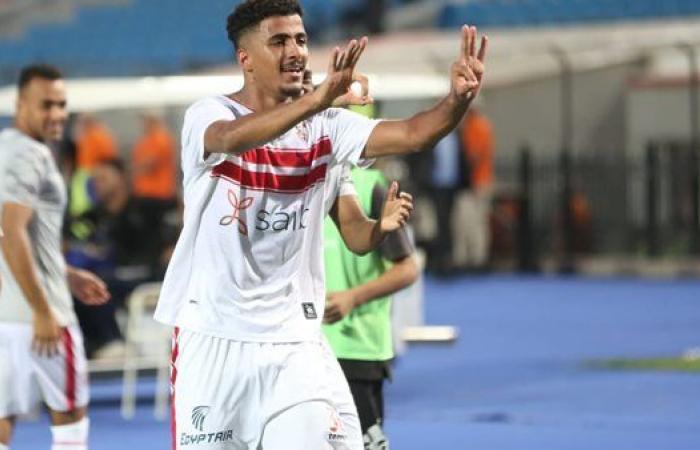 حسام عبدالمجيد يحصد جائزة أفضل لاعب في مباراة الزمالك وسموحة