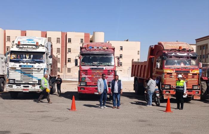 رئيس جهاز بنى سويف الجديدة يتفقد استعدادات فصل الشتاء والتعامل مع الأمطار