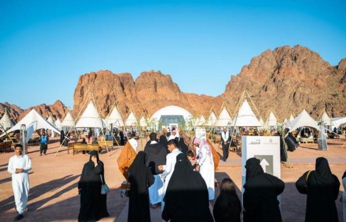 "حائل": مهرجان وادي السلف يجذب الزوّار بفعالياته المتنوعة