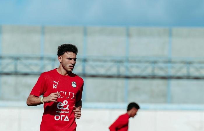 بتصفيات أمم أفريقيا .. منتخب مصر يخوض مرانه الأخير استعدادا للرأس الأخضر .. صور