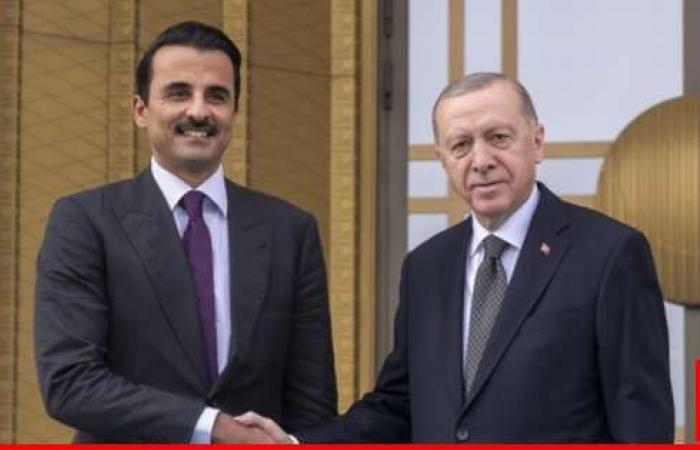 اردوغان التقى امير قطر في انقرة ووقع معه مجموعة من الاتفاقيات