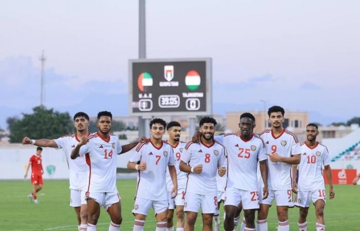 منتخب الإمارات الأولمبي يهزم الطاجيكي ودياً