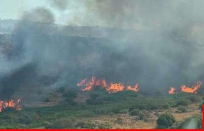 وسائل إعلام إسرائيلية: حرائق في منطقة الجليل الغربي عقب سقوط عدد من الصواريخ أُطلقت من لبنان