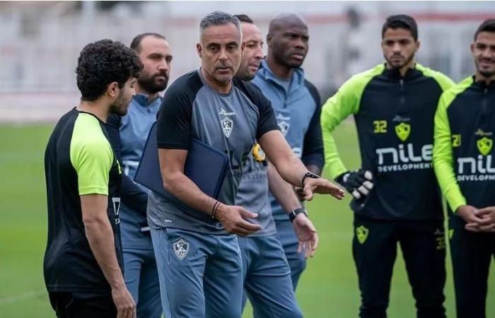 تعليمات صارمة من جوميز للاعبي الزمالك قبل مواجهة المصري بالدوري