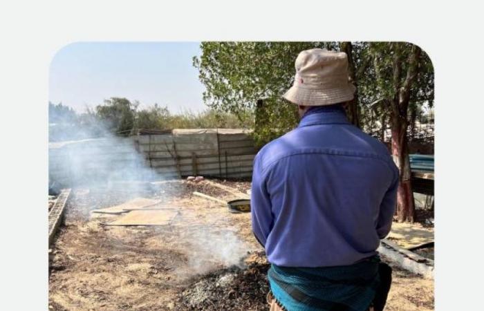 ضبط مقيم لتلويثه البيئة بحرق مخلفات زراعية في الشرقية