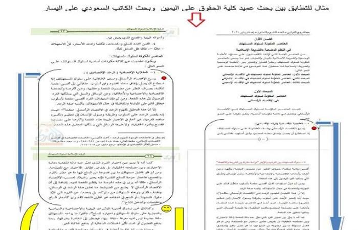 سرقة علمية علنية.. عميد حقوق جامعة جنوب الوادى حصل على الاستاذية ببحث سعودى منشور من ١٠ سنوات