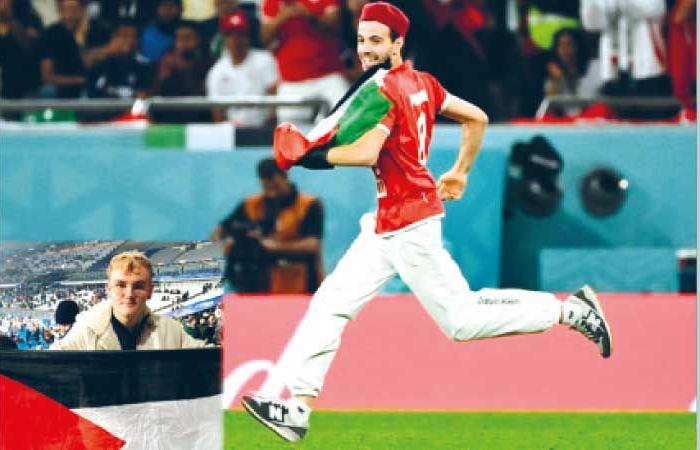 من التونسي أمين إلى الفرنسي إيمانويل ..ملاعب كرة القدم تنصر فلسطين وتصفع الكيان المجرم