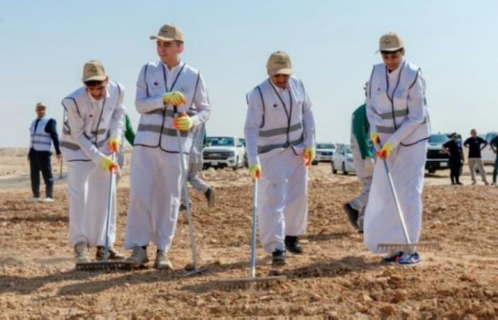 محمية الإمام عبدالعزيز بن محمد الملكية تُطلق الحملة التطوعية والتوعوية