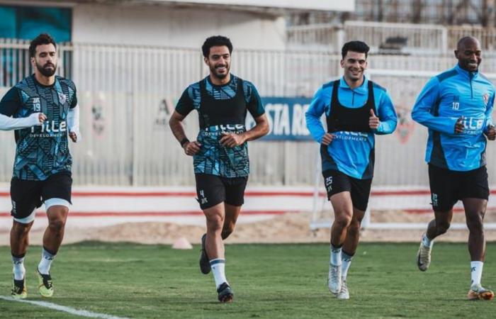 مران الزمالك .. جوميز يطمئن على جاهزية زيزو وشحاته وحمدي