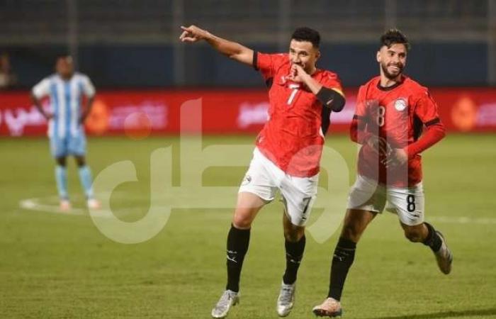 التعادل الإيجابي 1/1 يحسم الشوط الأول بين مصر وبوتسوانا بتصفيات أمم أفريقيا