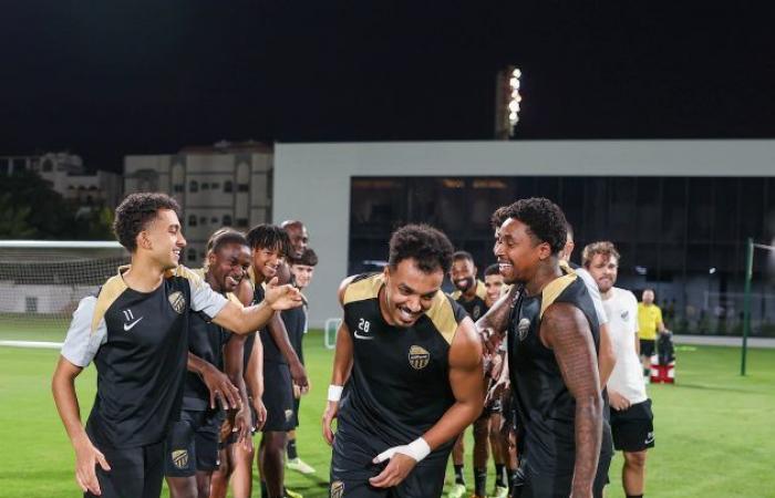 بامسعود يعود للمشاركة في تدريبات الاتحاد الجماعية