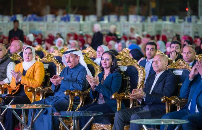 وزيرة التضامن تشهد احتفالية مبادرة "أفراحنا"