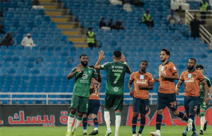 شاهد .. هدف محرز فى شباك الفيحاء بالدورى السعودى