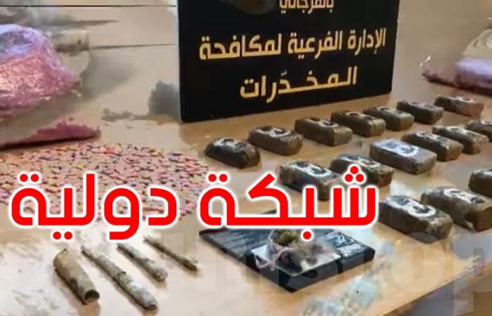 العقبة: تفكيك شبكة دولية لتهريب المخدرات وهذا ما تم حجزه