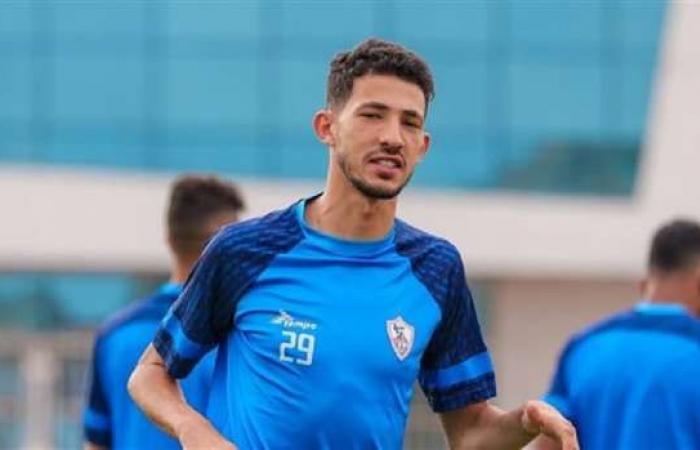 سر اسبتعاد أحمد فتوح من مباراة الزمالك والمصري البورسعيدي