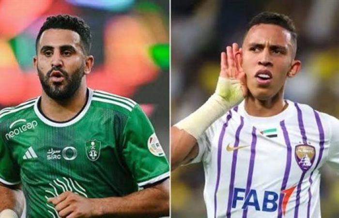 رحيمي Vs محرز.. تشكيل مباراة العين الإماراتي ضد الأهلي السعودي