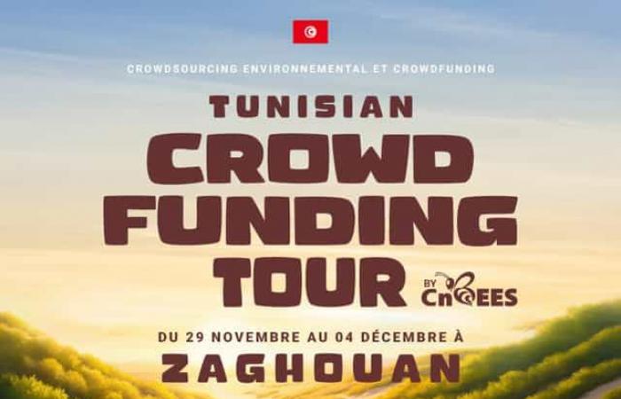 انطلاق المرحلة الثانية لتظاهرة Tunisian Crowdfunding Tour By CnBeesمن ولاية زغوان: دعم جديد لرواد الأعمال والمشاريع البيئية