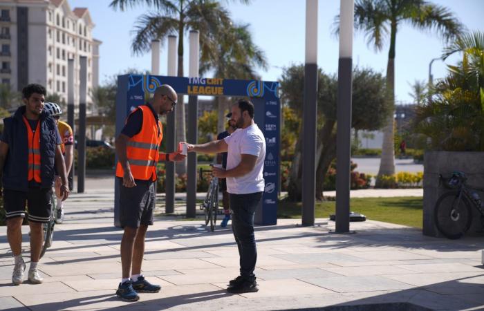 انطلاق ماراثون سكان مشروعات طلعت مصطفى للدراجات من سيليا