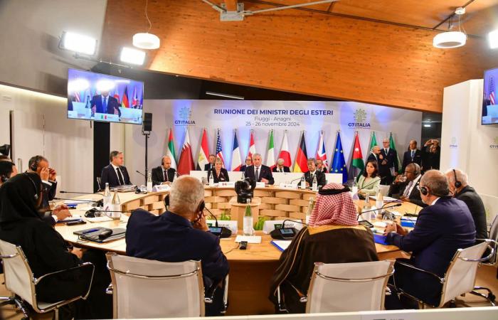 بدر عبد العاطي يشارك باجتماع وزراء خارجية "G7" بإيطاليا