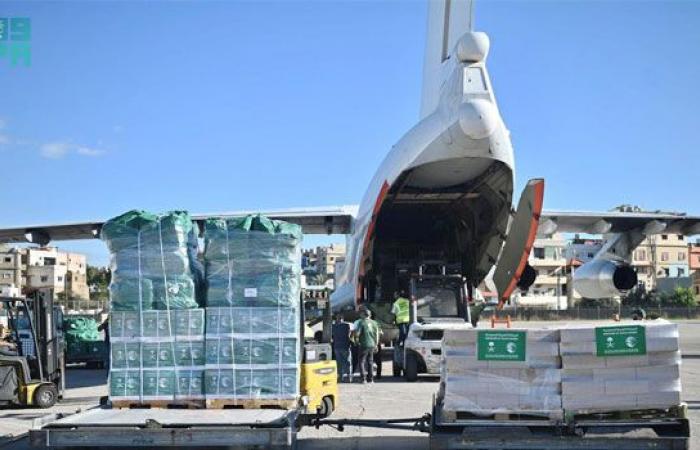 وصول الطائرة الإغاثية السعودية الـ 24 إلى لبنان