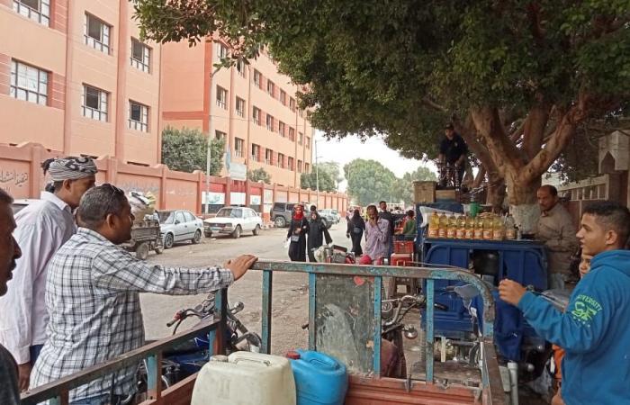 محافظ أسيوط: رفع اشغالات الباعة الجائلين بميدان أسماء الله الحسنى