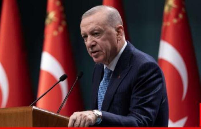 أردوغان: تركيا تعمل من أجل فلسطين وغزة ولبنان والدائرة تضيق على نتانياهو وعصابته