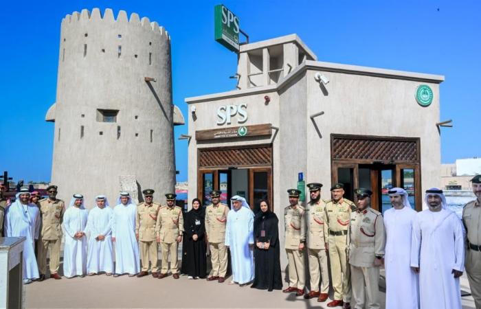 فيديو | تدشين مركز الشرطة الذكي أمام السوق الكبير في بردبي