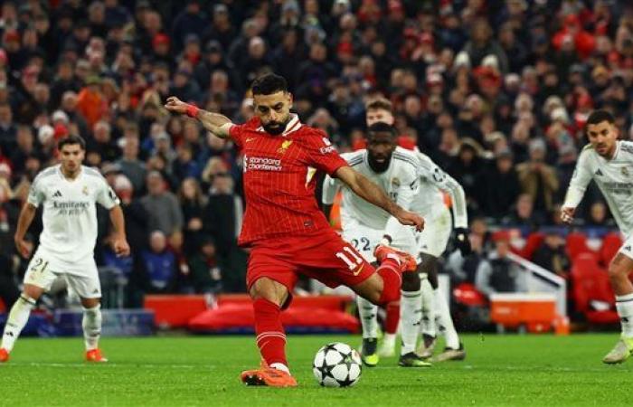 محمد صلاح يهدر ركلة جزاء في ليلة كسر العقدة