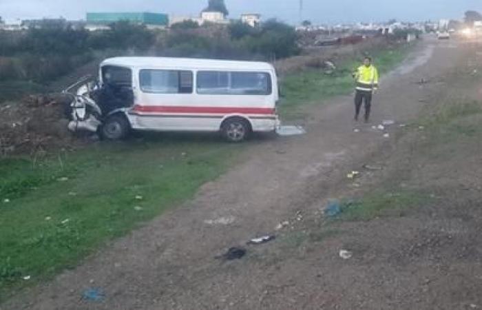 منوبة: اصابة 06 اشخاص في حادث اصطدام سيارة اجرة "لواج" بشاحنة خفيفة في الجديدة