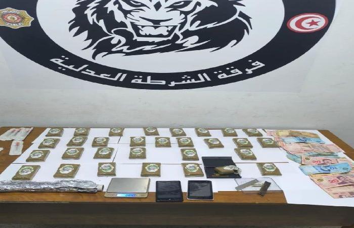 رادس.. حجز 29 صفيحة من "الزطلة" بمنزل أحد مروجيّ المخدرات