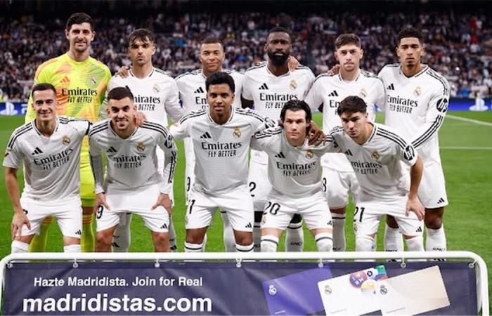 مبابى يقود تشكيل ريال مدريد أمام أتلتيك بلباو بالدورى الإسبانى