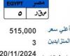 "صقر وقوة وجند" لوحات معدنية مميزة تجاوزا نصف مليون جنيه