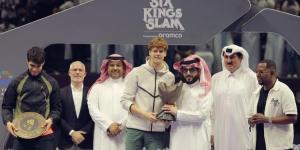 الإيطالي سينر يواصل تألقه عالمياً ويتربع على عرش بطولة "The six Kings Slam" التي اختتمت في الرياض