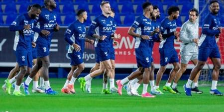 الهلال ينهي تحضيراته لمواجهة الاتفاق