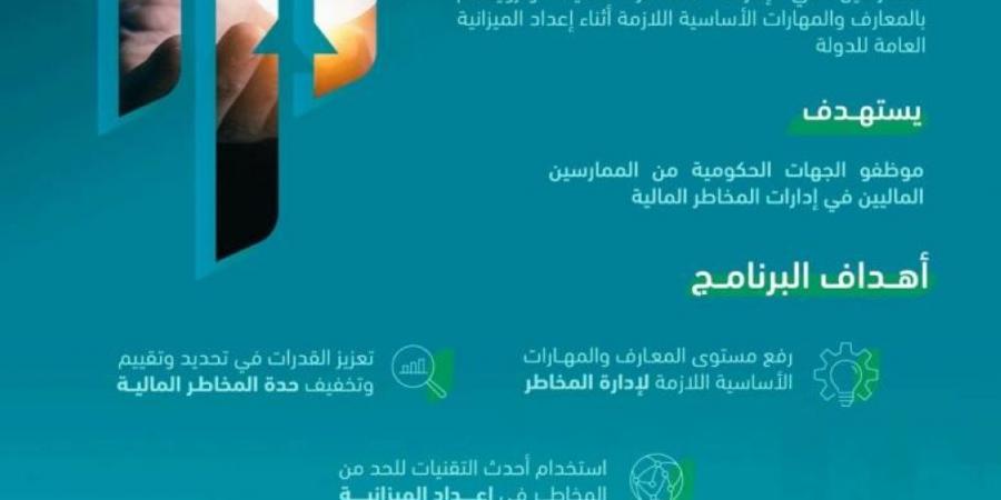 إطلاق برنامج إدارة المخاطر المالية