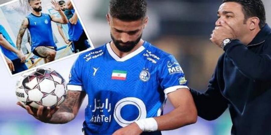 إيقاف لاعب إيراني بسبب وشم "شيطاني"!