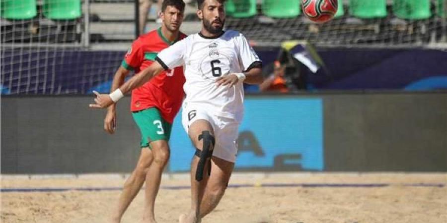 منتخب الشاطئية يصطدم بالسنغال في نصف نهائي أمم افريقيا