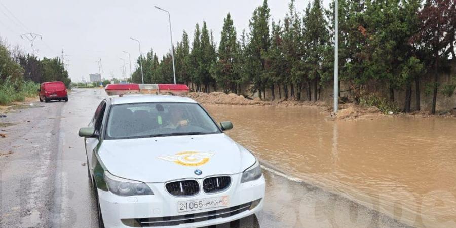 أمطار غزيرة : مواصلة شفط المياه وجهر البالوعات في المنستير