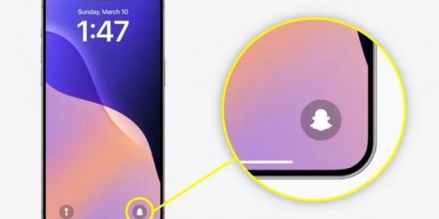 سناب شات يضيف اختصار سريع للتصوير في شاشة قفل آيفون