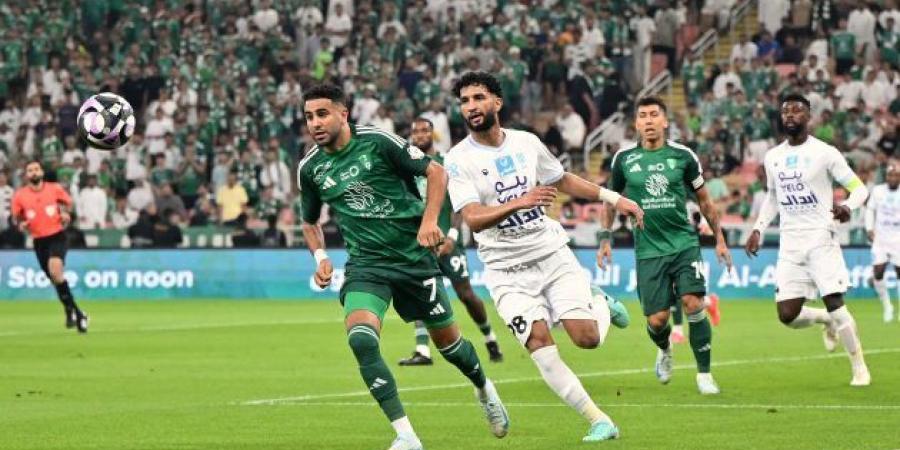 دوري روشن: الاخدود يفرض التعادل الايجابي بهدف لمثله امام الاهلي