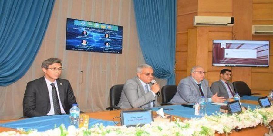 كلية التجارة جامعة طنطا تنظم ورشة عمل بالتعاون مع بنك المعرفة المصري